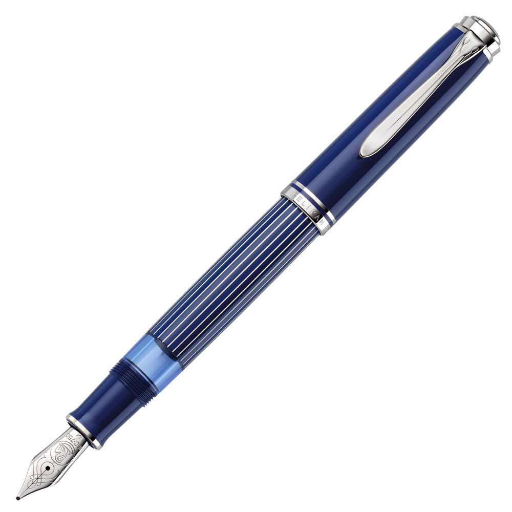 Pelikan - Stilografica 815 Metal Striped Blue