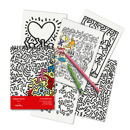 Caran d'Ache - accessori Keith Haring - Albo da colorare