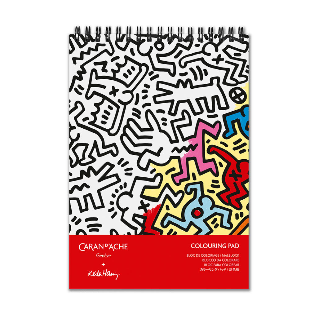 Caran d'Ache - accessori Keith Haring - Albo da colorare