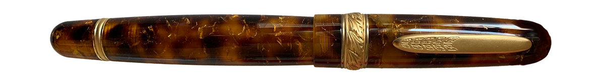 Penna stilografica Stipula Etruria Magnifica Miele Selvatico artigianale italiana
