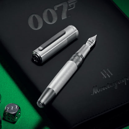 Montegrappa - Stilografica 007 - silver edition