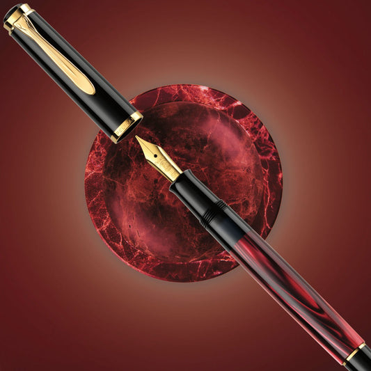 Pelikan - Stilografica 200 Red Marbled