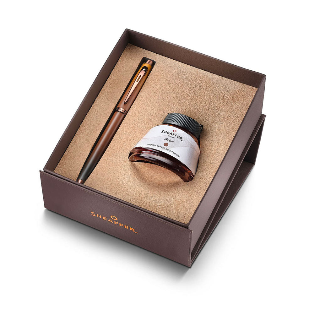 Sheaffer - accessori Coffee Set: Stilografica + Inchiostro Profumato
