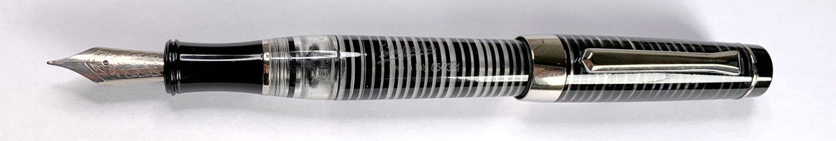 Penna stilografica Stipula Suprema Voyeur trasparente - Meccanica a vista