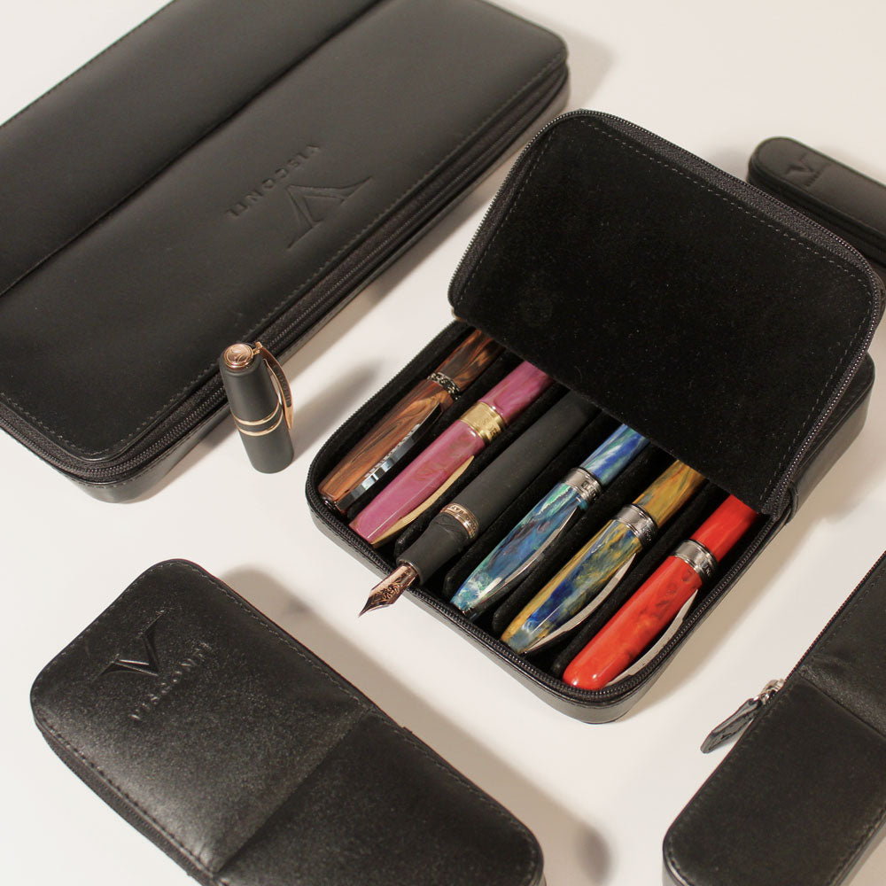 Visconti - accessori Portapenne in pelle